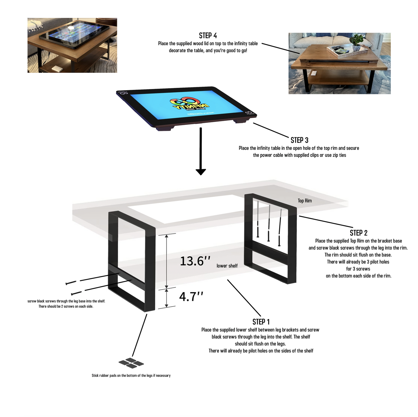 WYN Custom Infinity Coffee Table